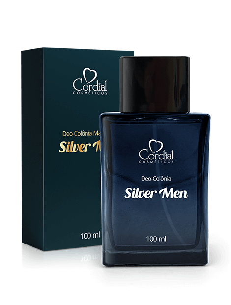 Deo Colônia Silver Men
